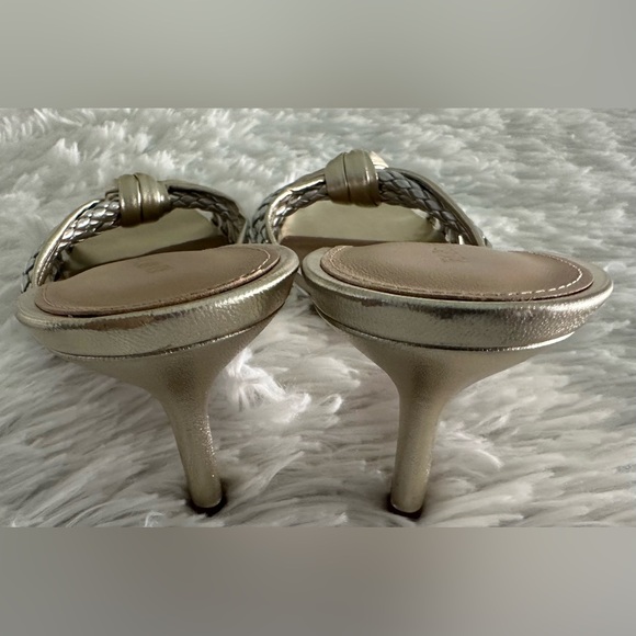 Veronica Beard Women's Misa Knot-Front Heel Sandals Shoes Sz 7‎ - Picture 6 of 10